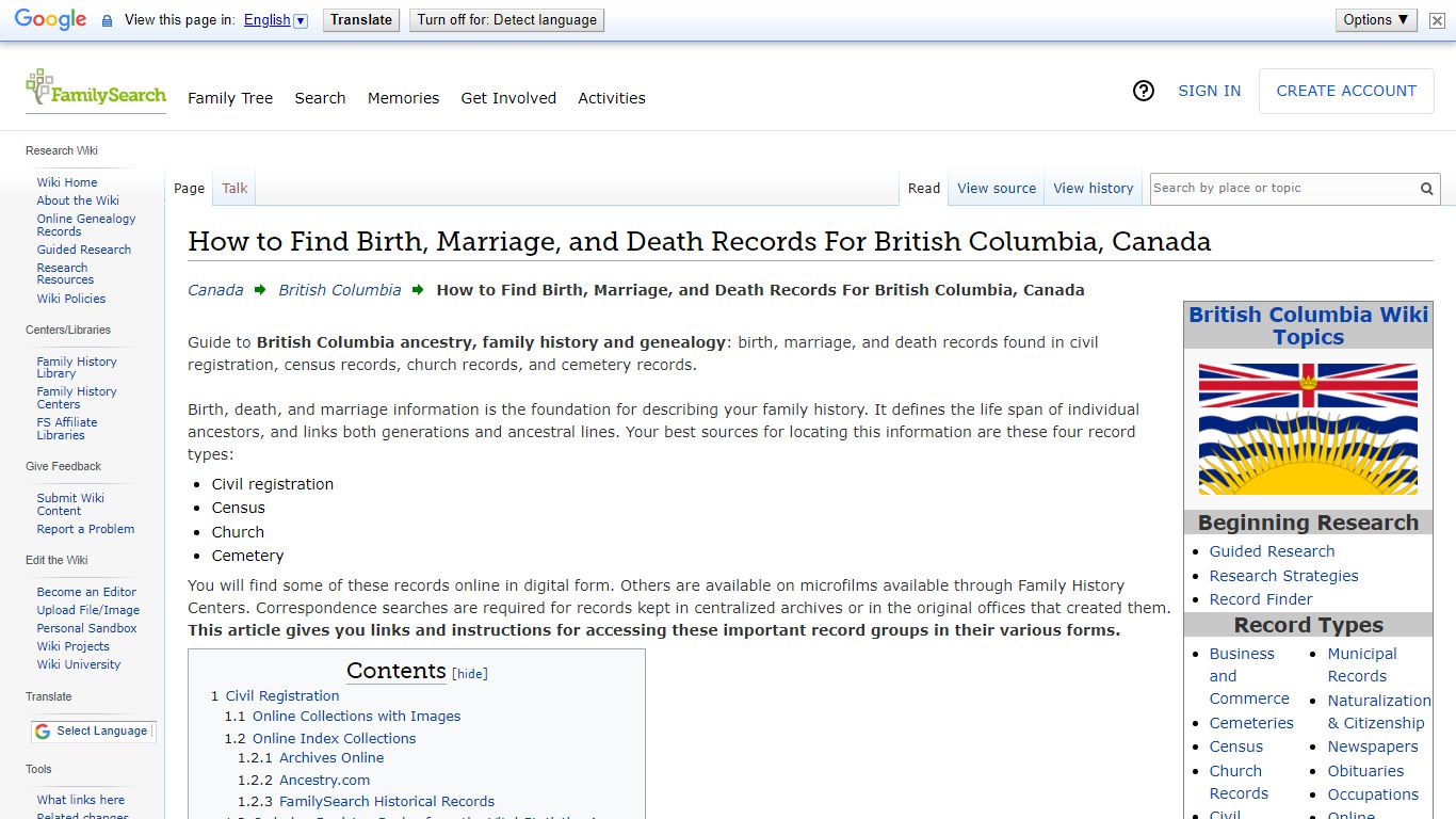 How to Find Birth, Marriage, and Death Records For British ...